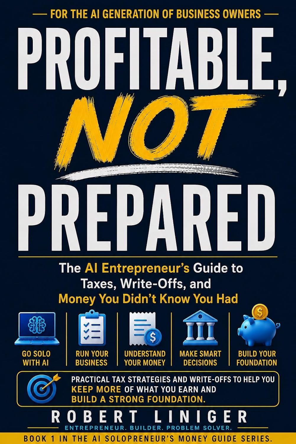 Cover of Profitable, Not Prepared by Robert Liniger